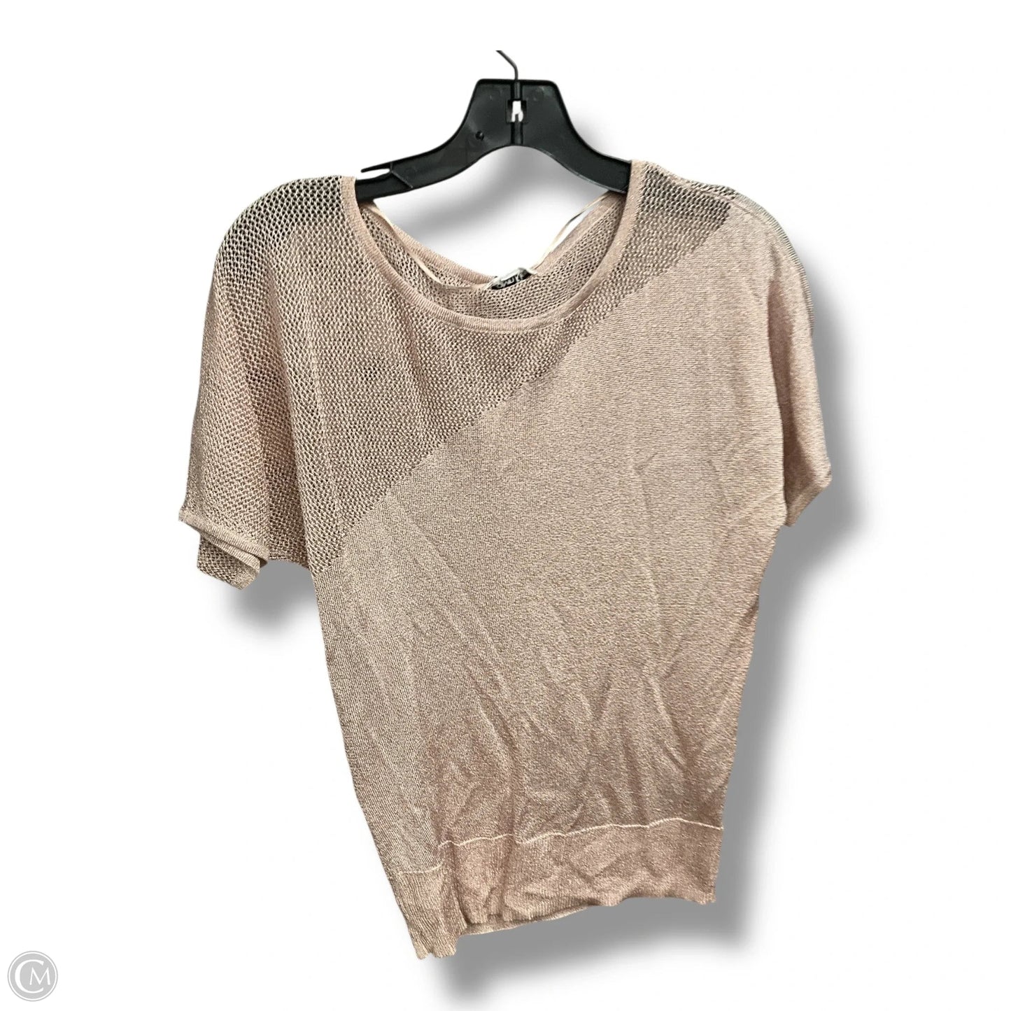 Top Short Sleeve By Calvin Klein In Pink, Size: Xs