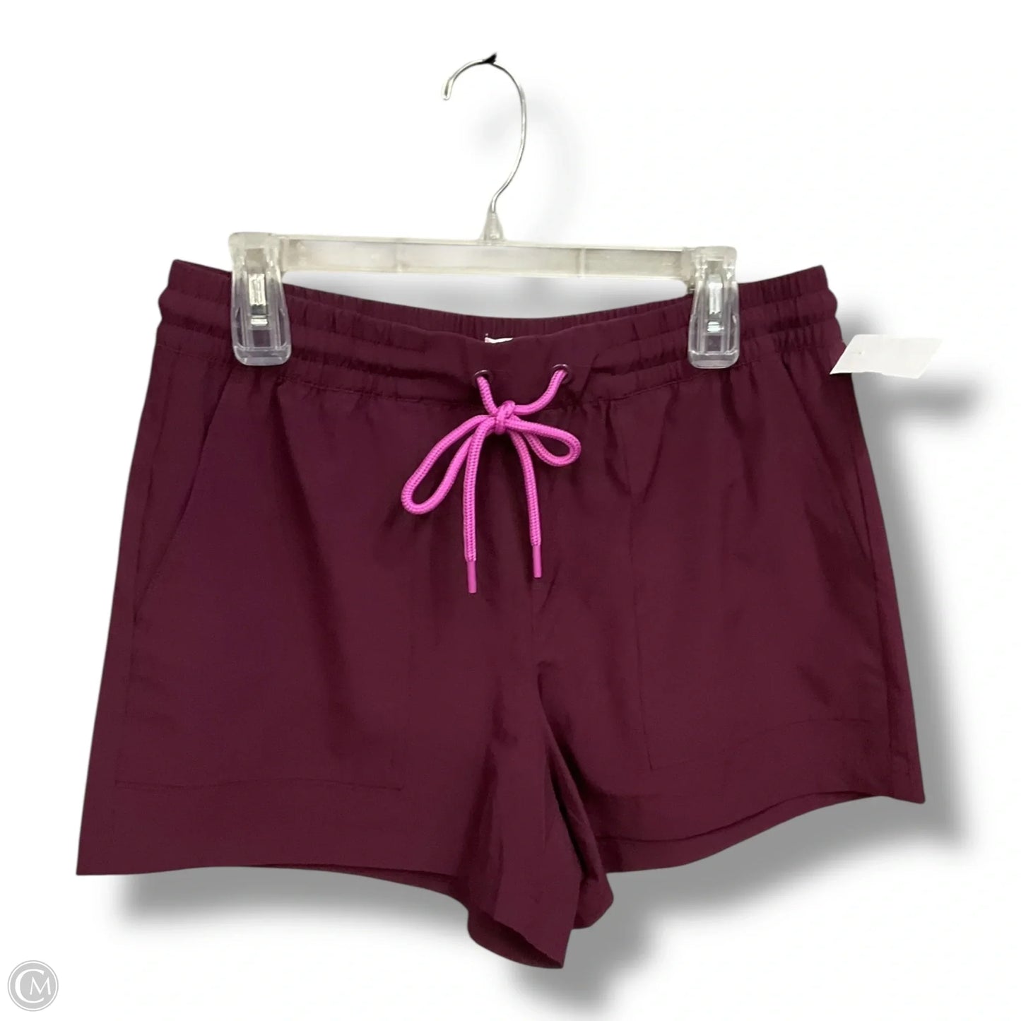 Athletic Shorts By Lou And Grey In Maroon, Size: M