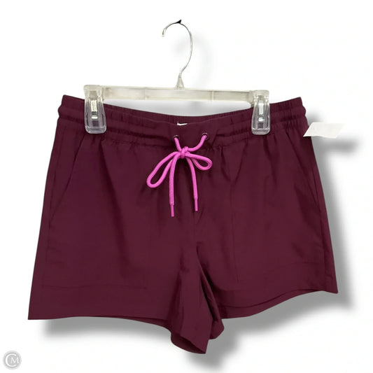 Athletic Shorts By Lou And Grey In Maroon, Size: M