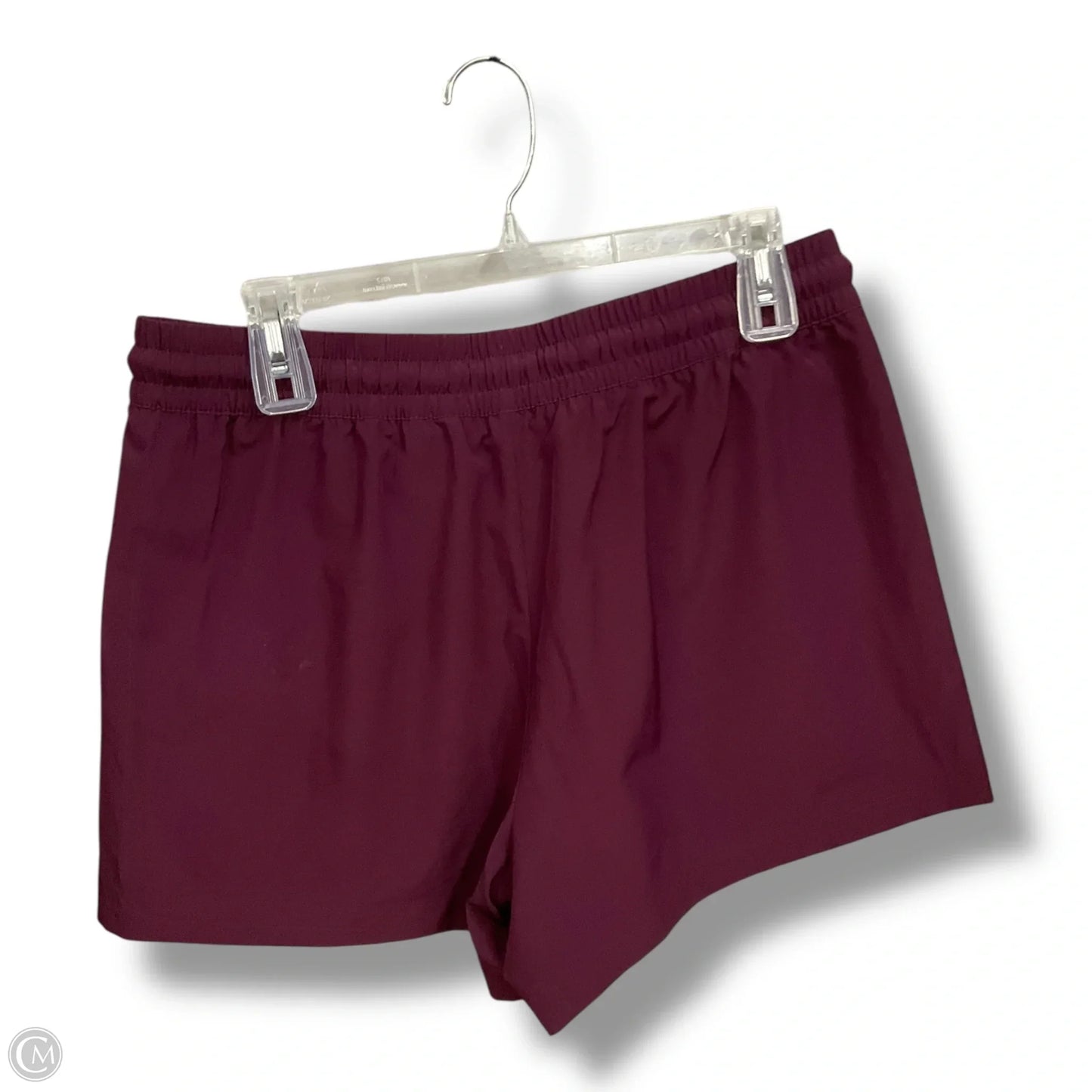 Athletic Shorts By Lou And Grey In Maroon, Size: M