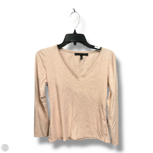Top 3/4 Sleeve By White House Black Market In Pink, Size: S