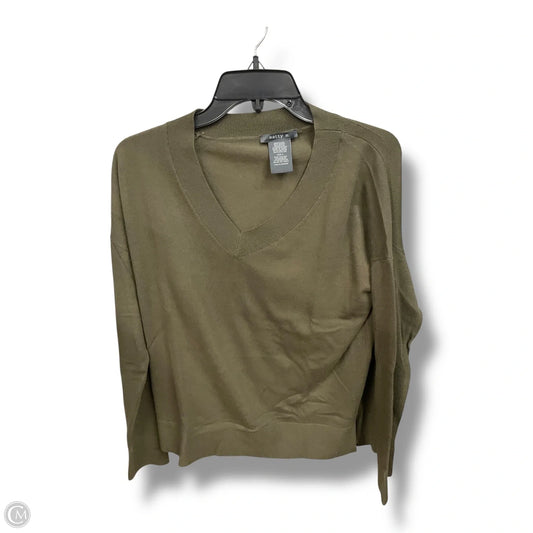 Top Long Sleeve By Matty M In Green, Size: L