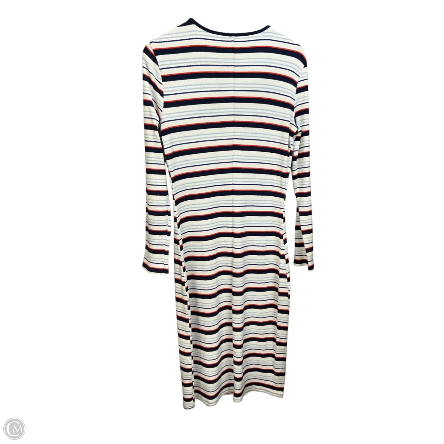 Dress Sweater By Old Navy In Striped Pattern, Size: L