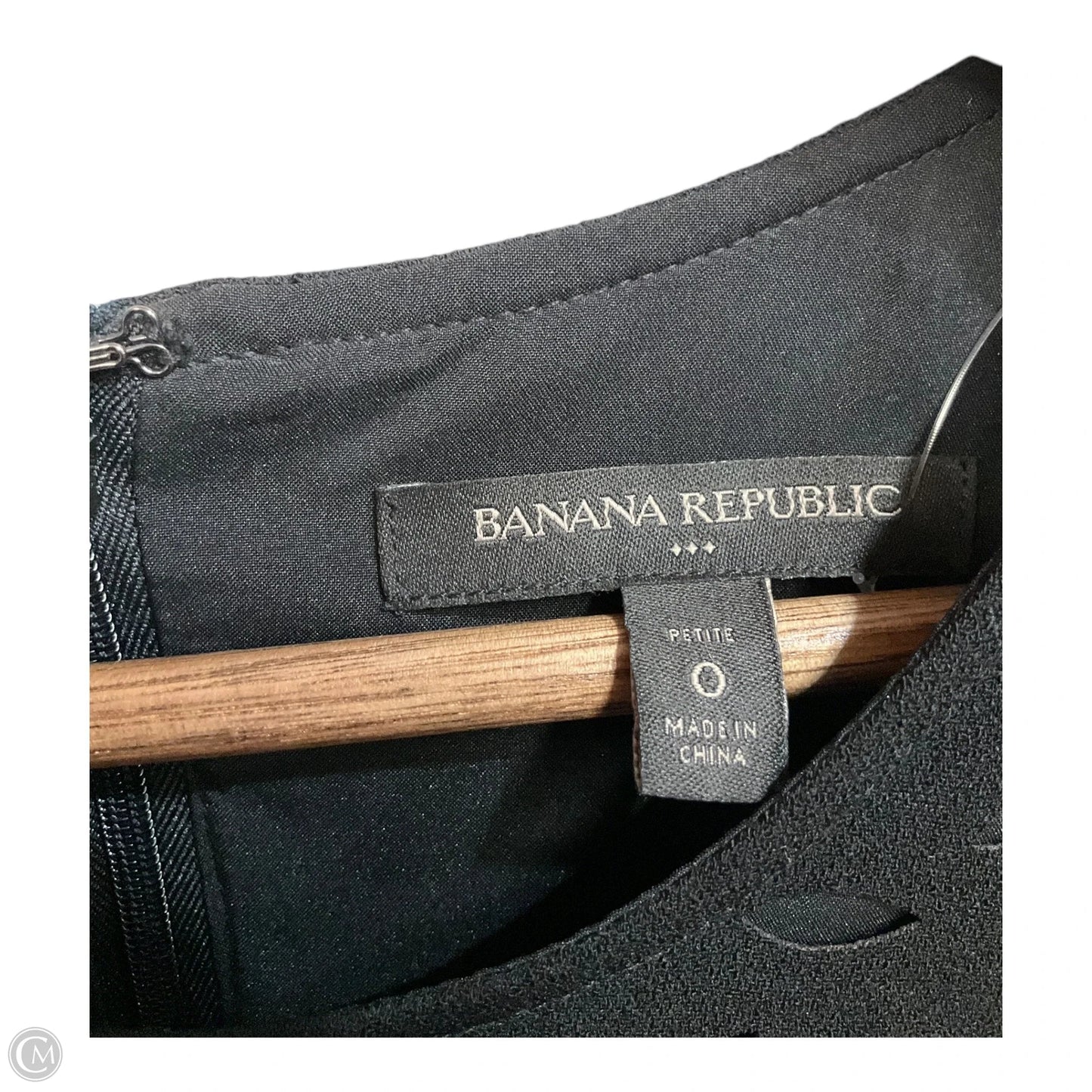 Dress Casual Midi By Banana Republic In Black, Size: S