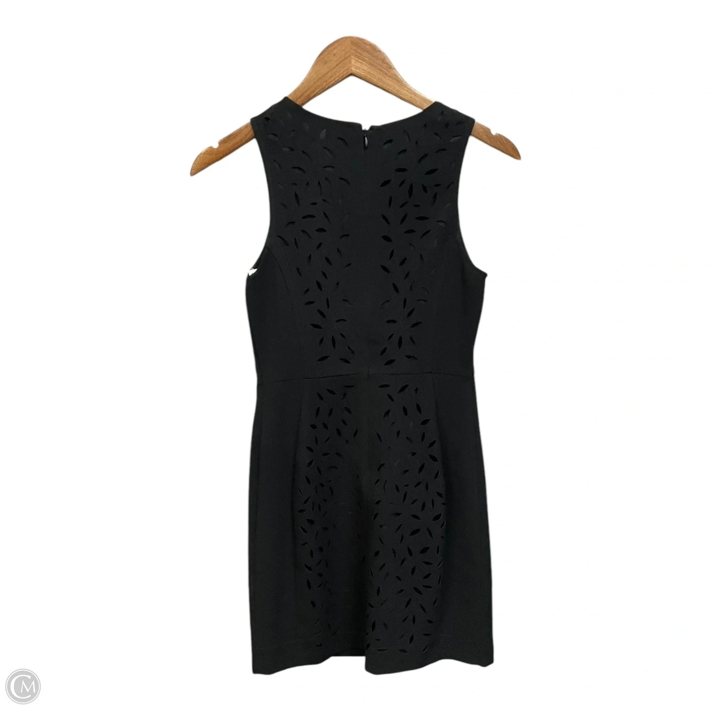 Dress Casual Midi By Banana Republic In Black, Size: S