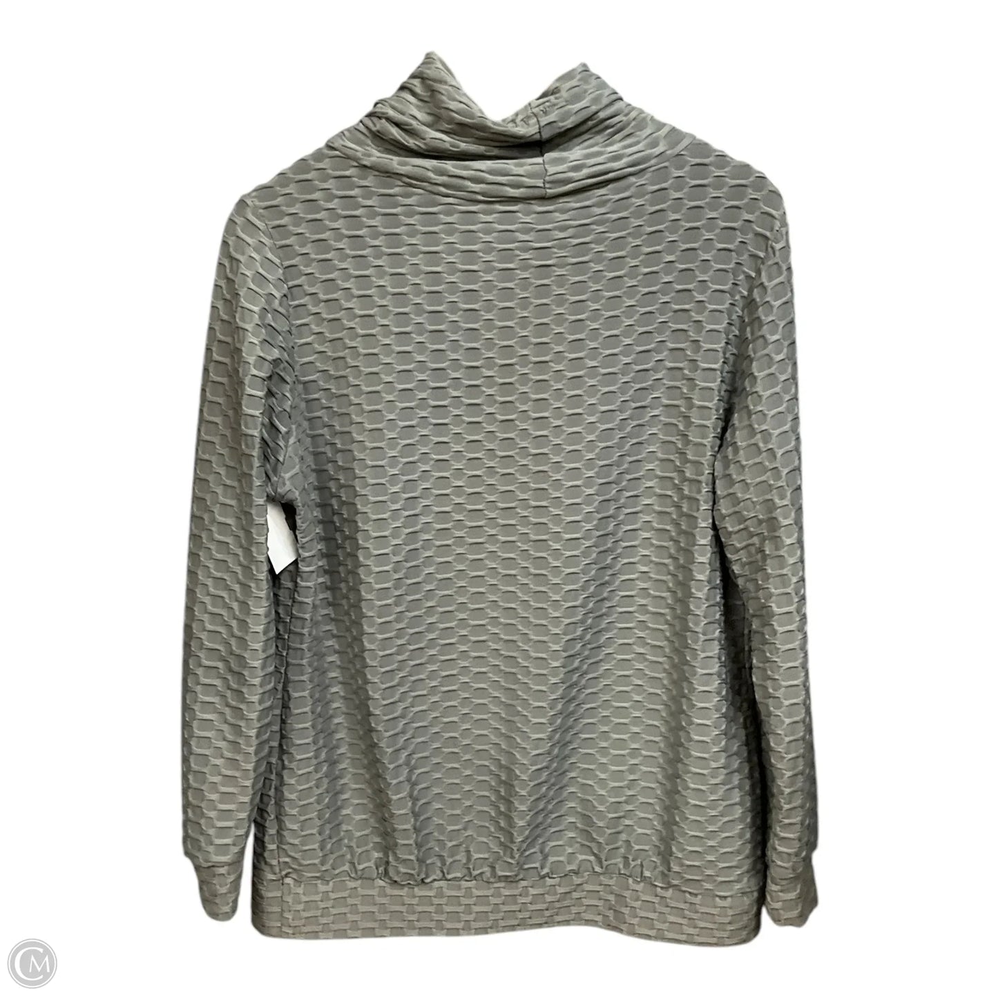 Top Long Sleeve By Rouge In Grey, Size: 2x