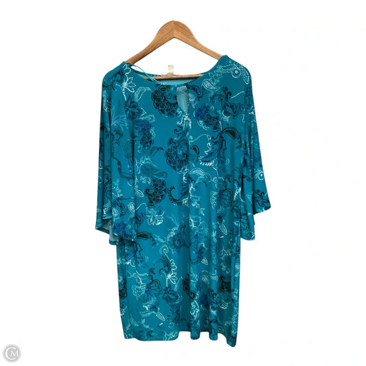 Dress Casual Short By Dana Buchman In Blue, Size: L