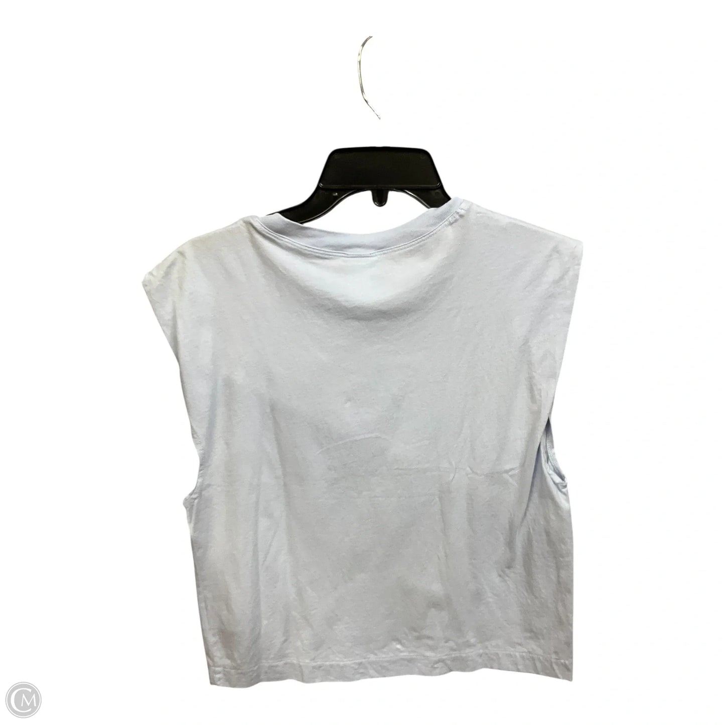 Top Sleeveless Basic By H&m In Blue, Size: S