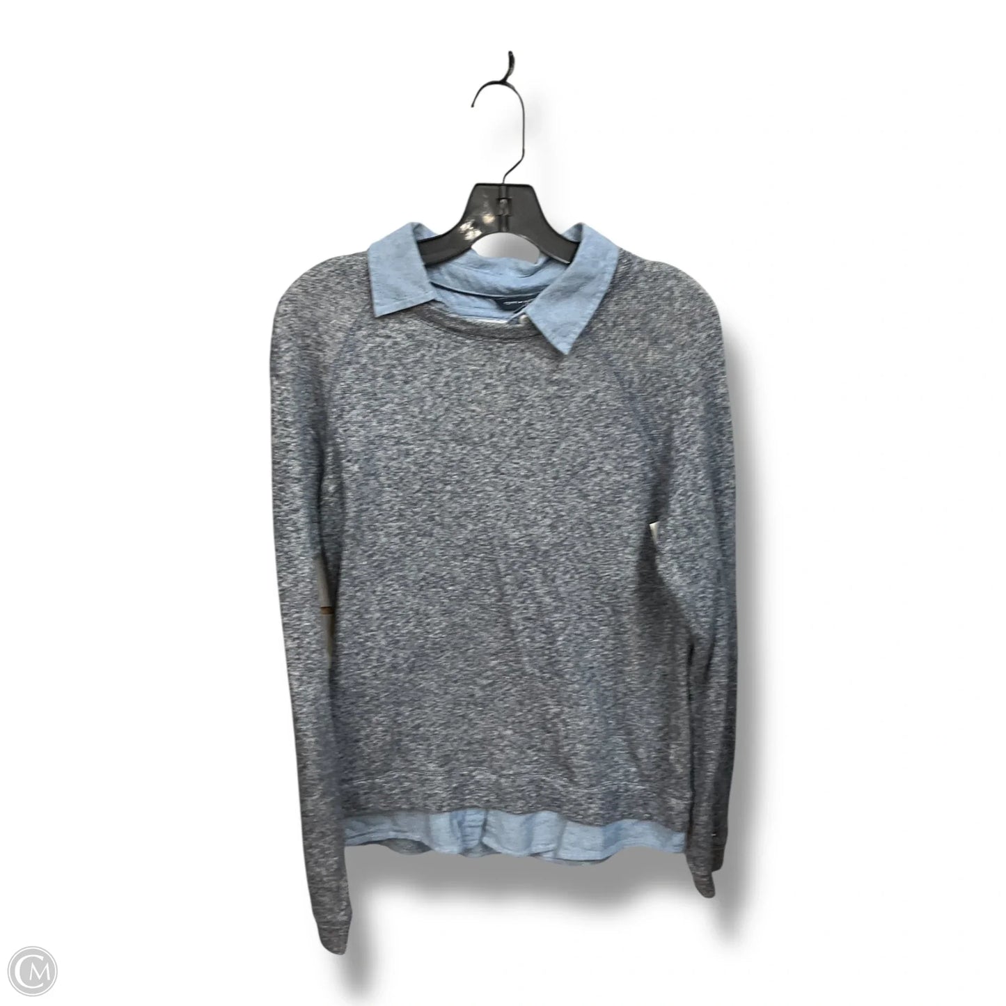 Top Long Sleeve By Tommy Hilfiger In Blue, Size: M