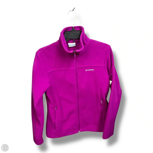 Athletic Jacket By Columbia In Purple, Size: S