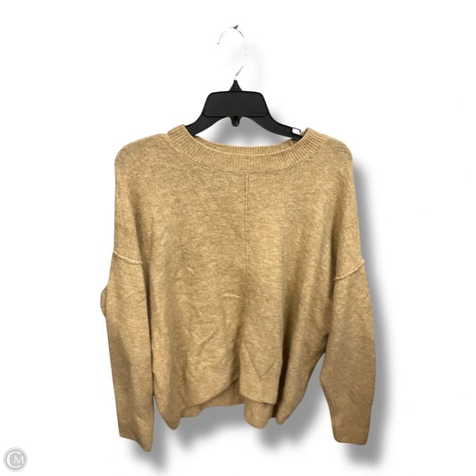 Sweater By Vince Camuto In Tan, Size: M