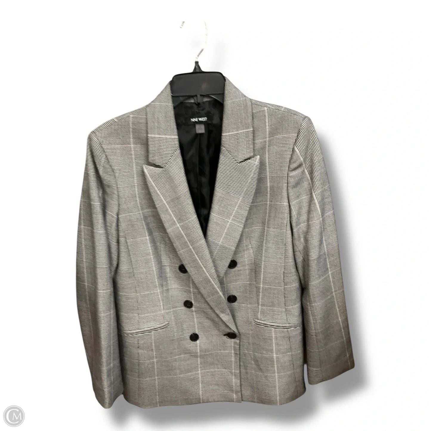 Blazer By Nine West Apparel In Striped Pattern, Size: M