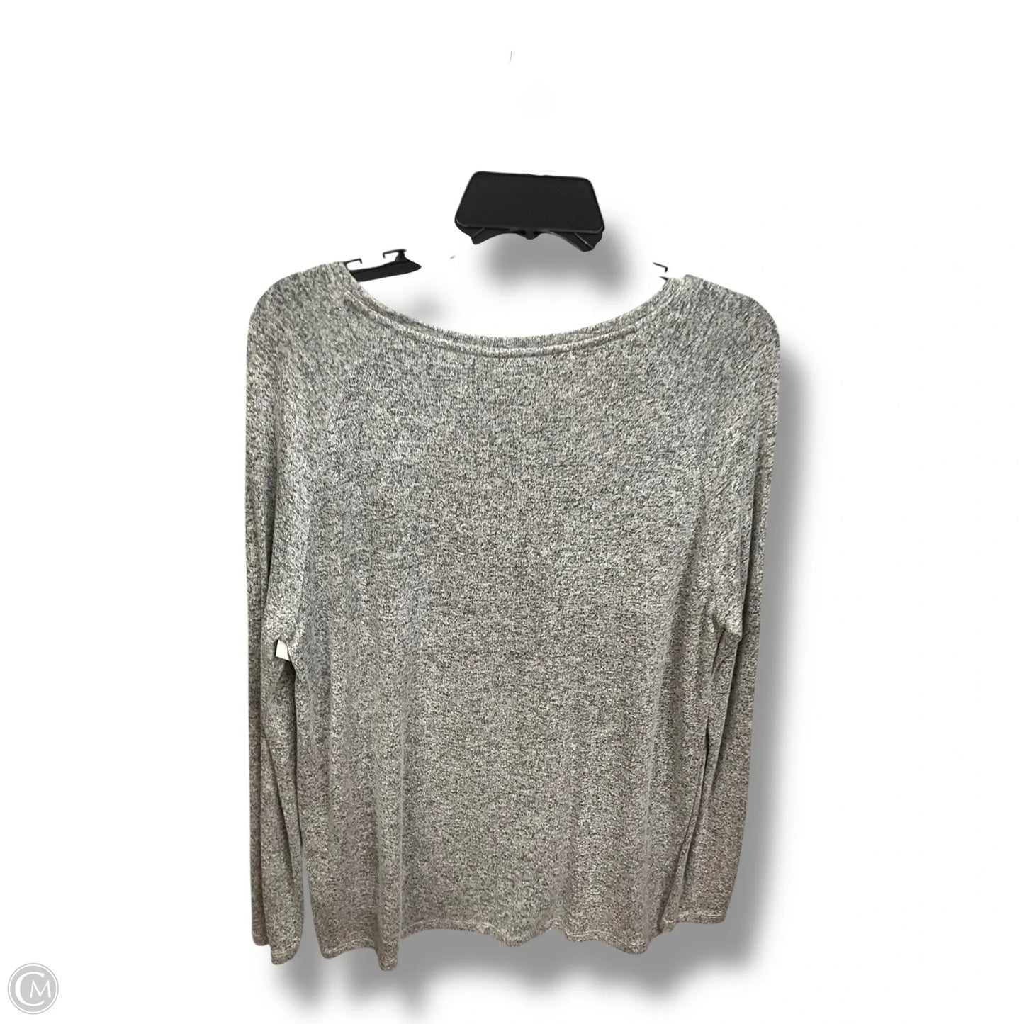 Top Long Sleeve By Old Navy In Grey, Size: S