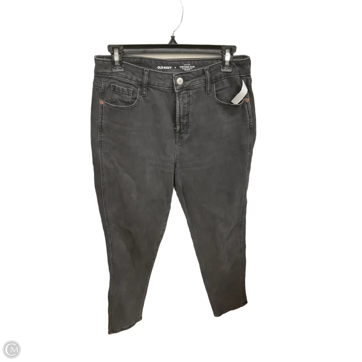 Jeans Straight By Old Navy In Black, Size: 4