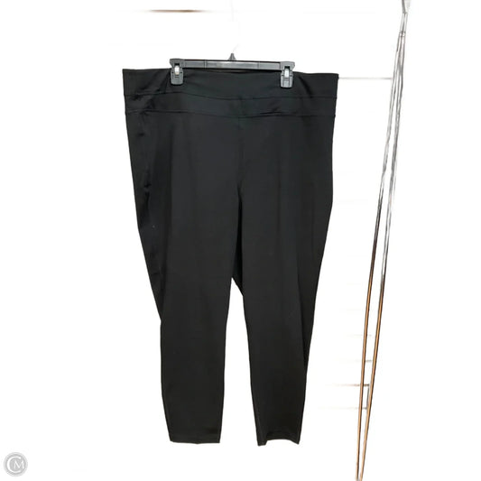 Athletic Leggings By Ideology In Black, Size: 4x