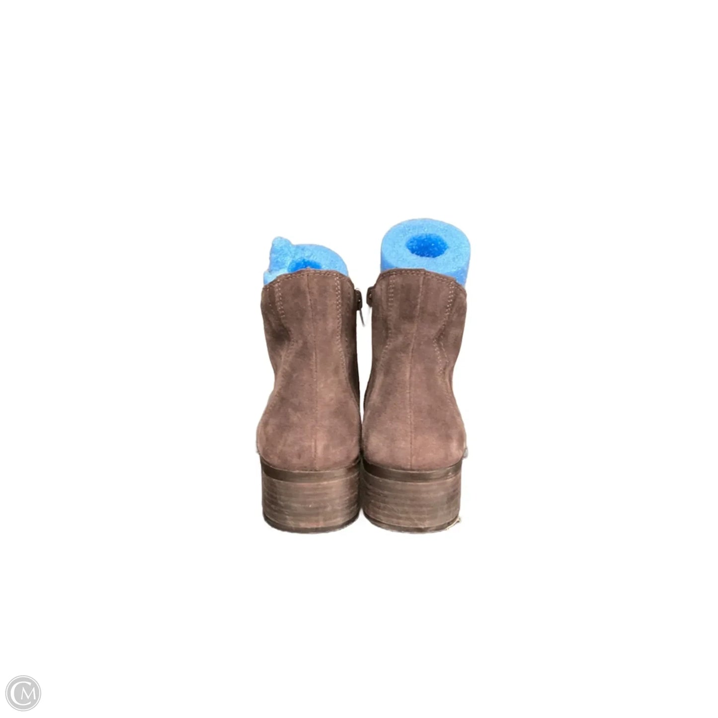 Boots Ankle Heels By Lucky Brand In Brown, Size: 8