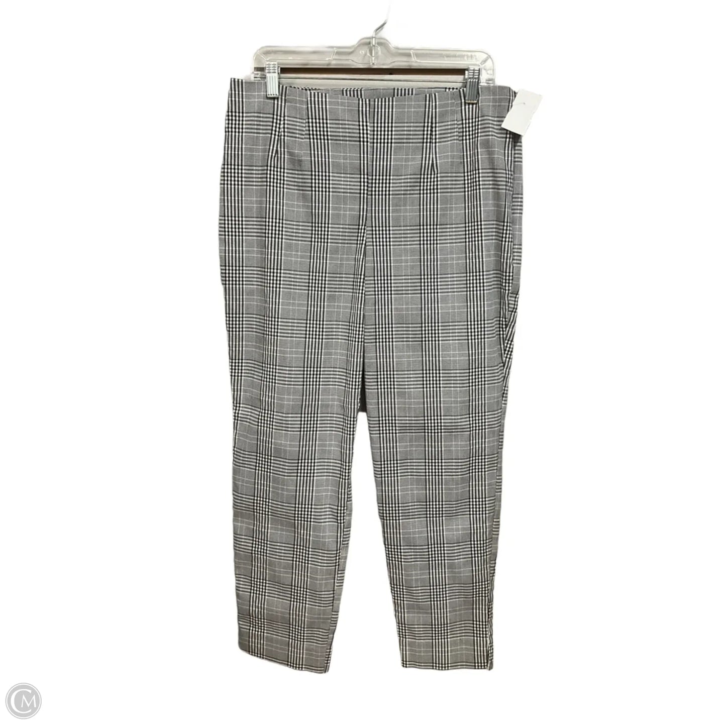 Pants Dress By Time And Tru In Plaid Pattern, Size: 18