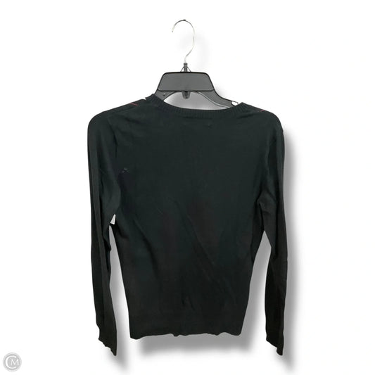 Top Long Sleeve By Croft And Barrow In Red, Size: S
