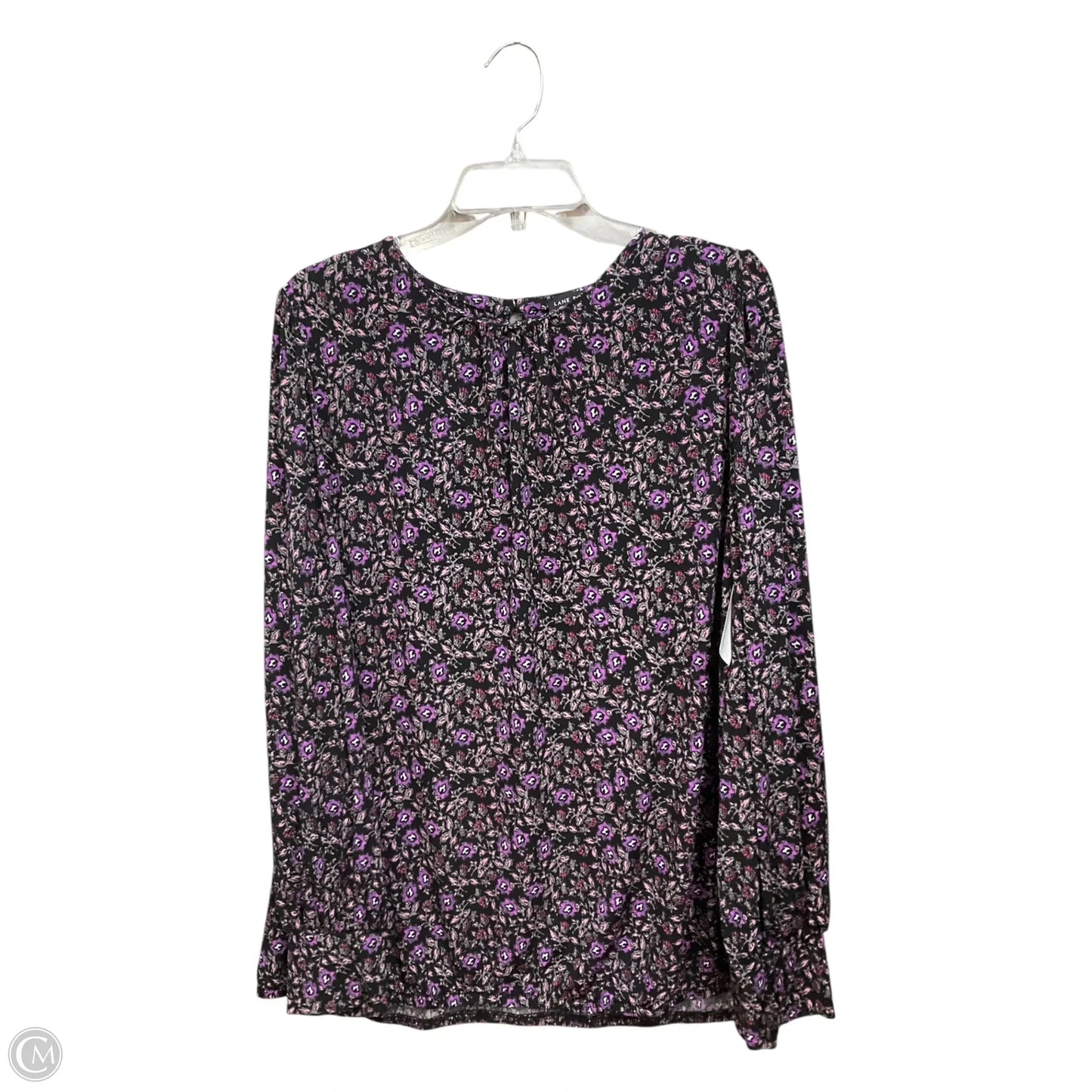 Top Long Sleeve By Lane Bryant In Floral Print, Size: 3x
