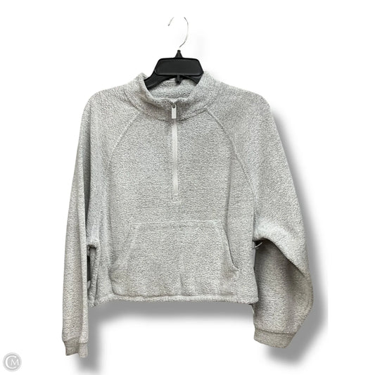 Athletic Sweatshirt Crewneck By Old Navy In Grey, Size: M