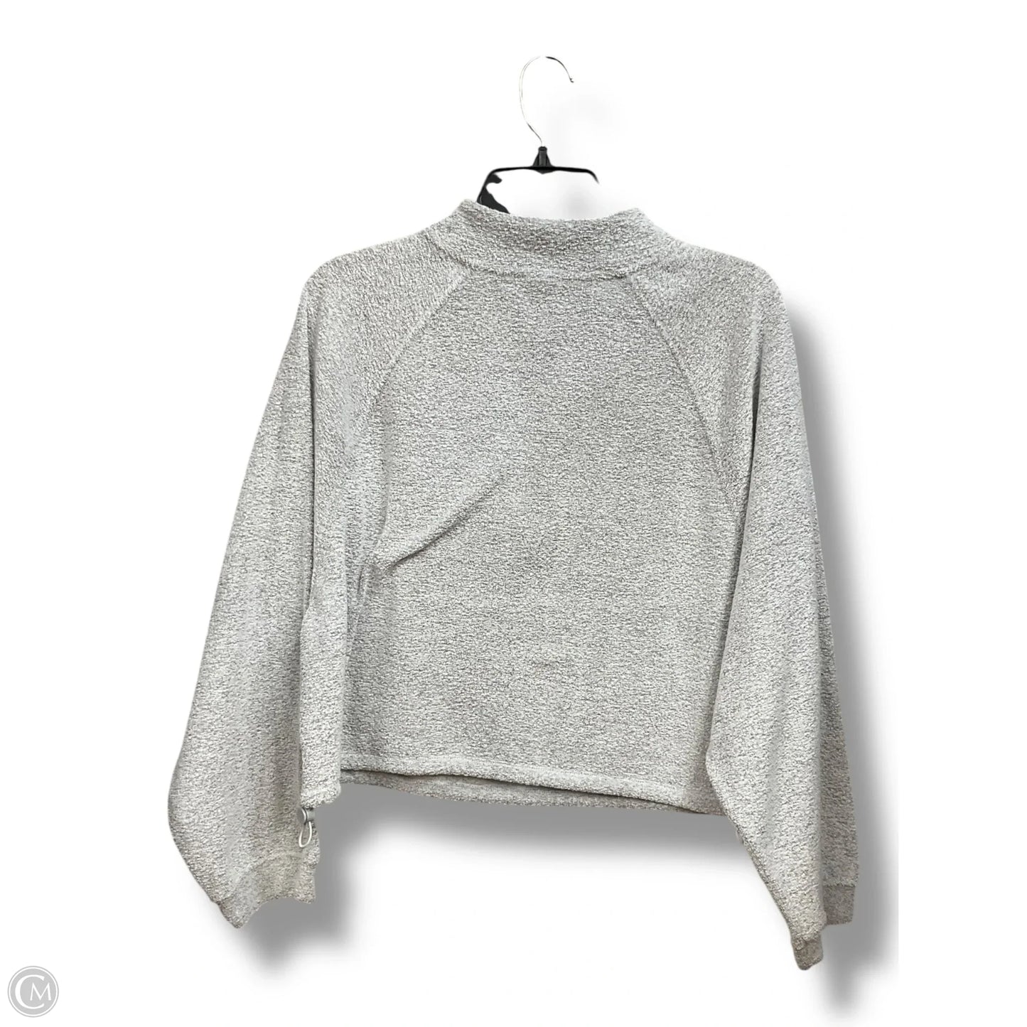 Athletic Sweatshirt Crewneck By Old Navy In Grey, Size: M