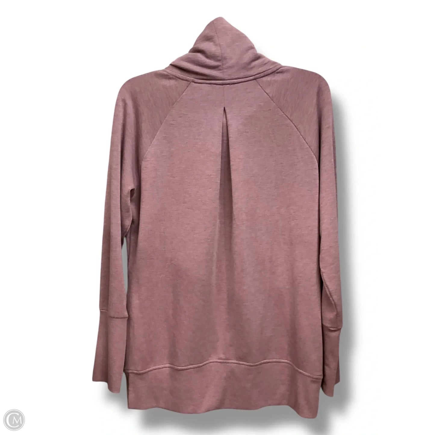Athletic Sweatshirt Collar By Rbx In Mauve, Size: M