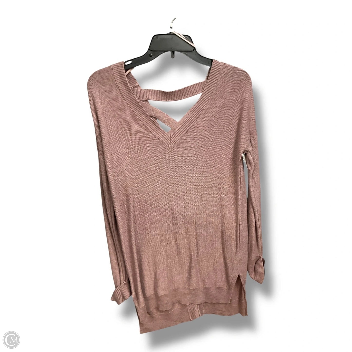 Tunic Long Sleeve By Clothes Mentor In Mauve, Size: Xs