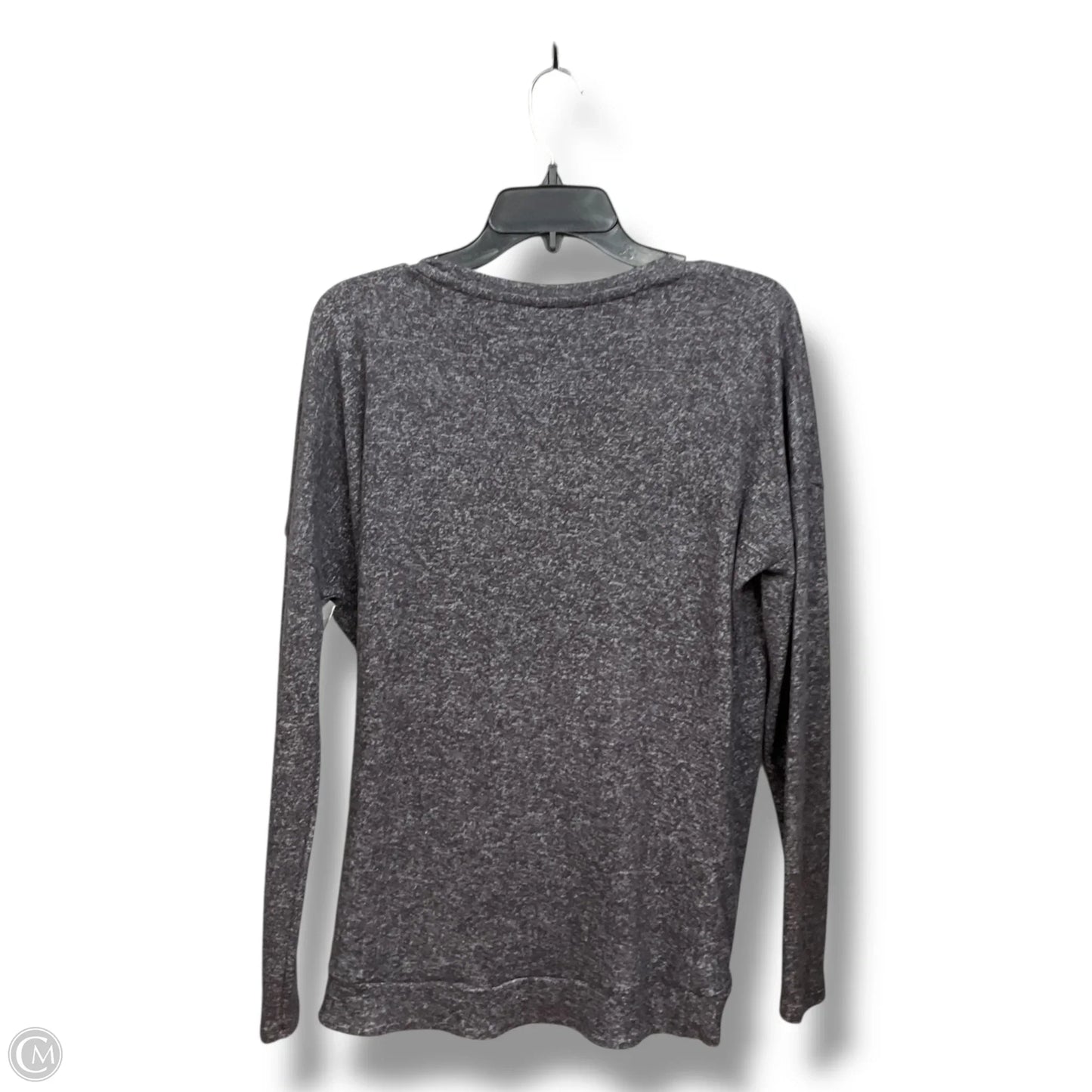 Top Long Sleeve By Express In Grey, Size: S