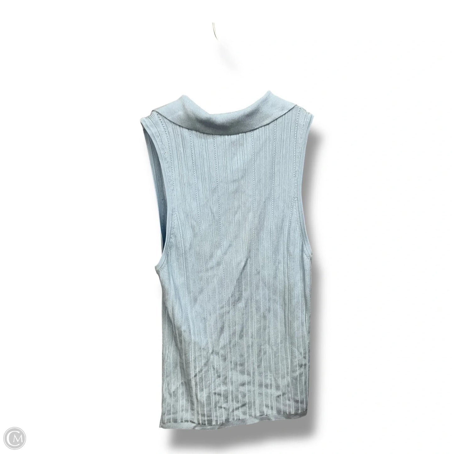 Top Sleeveless By White House Black Market In Blue, Size: L