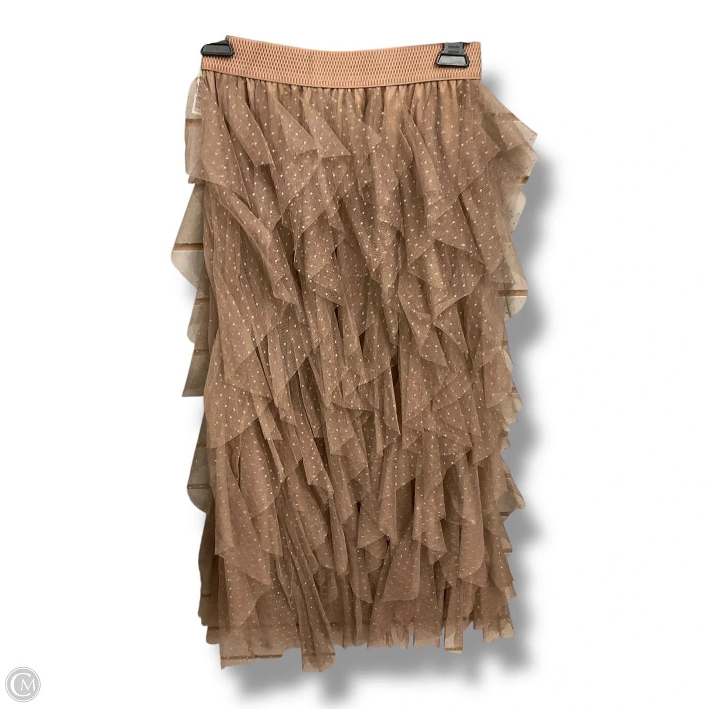 Skirt Maxi By Clothes Mentor In Taupe, Size: S