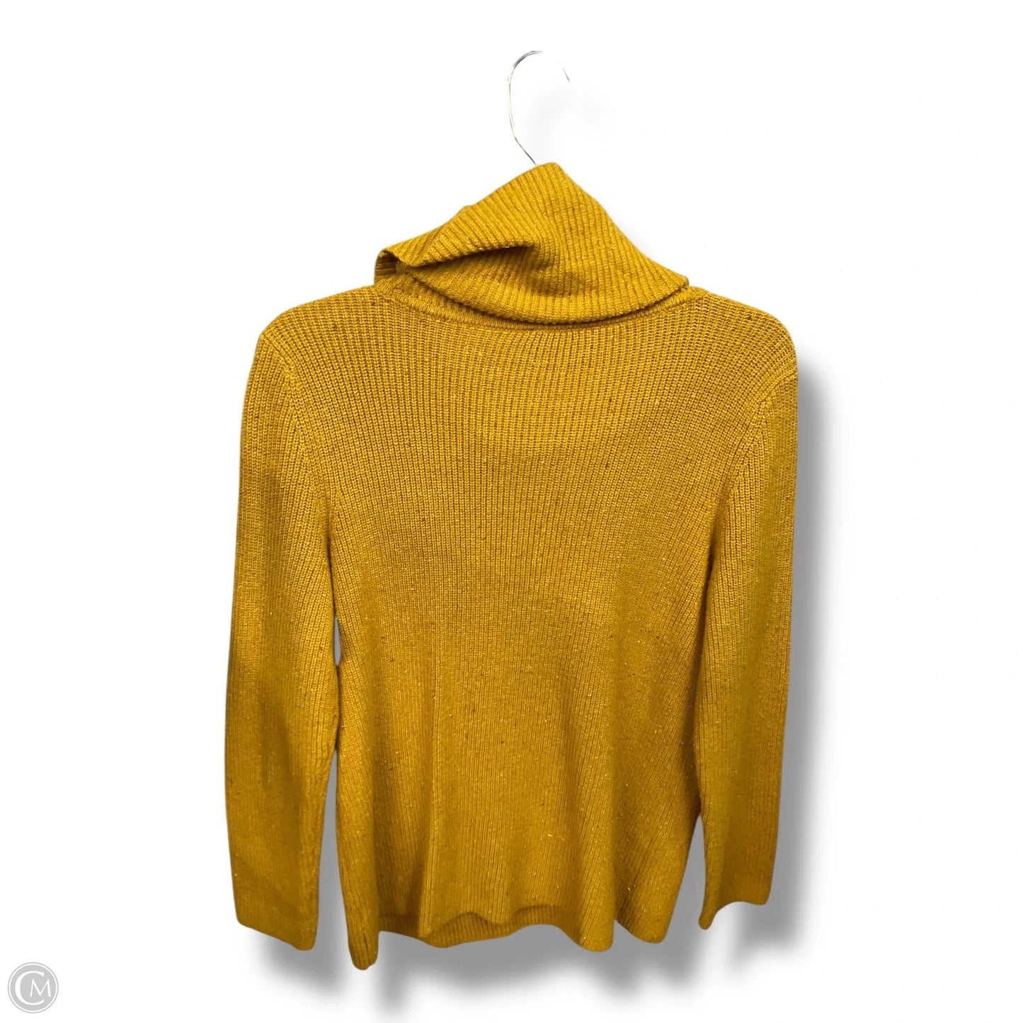 Sweater By Talbots In Yellow, Size: L