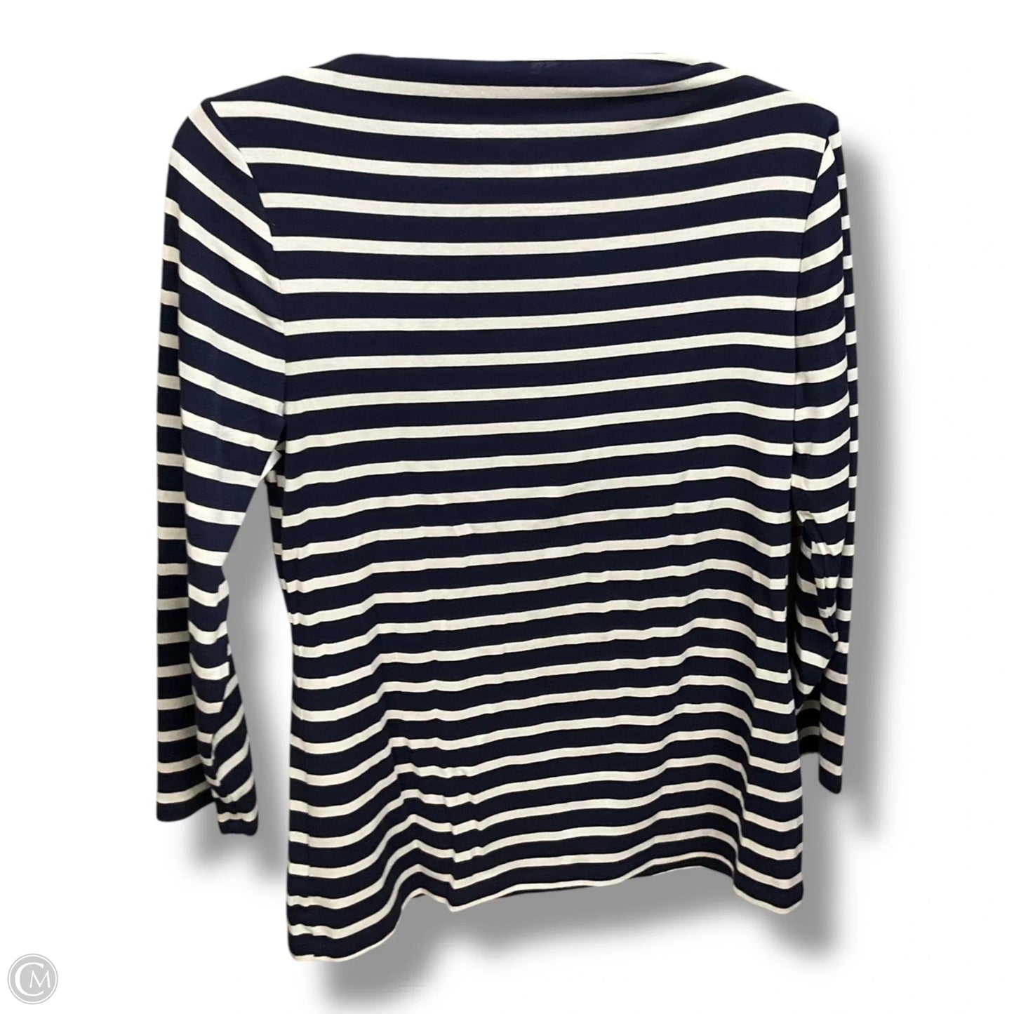 Top Long Sleeve By Old Navy In Striped Pattern, Size: L