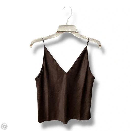 Top Sleeveless Basic By Madewell In Brown, Size: M