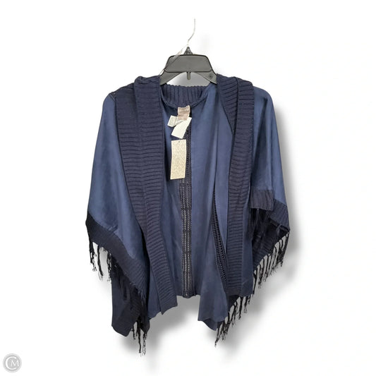 Shawl By Chicos In Navy, Size: Osfm