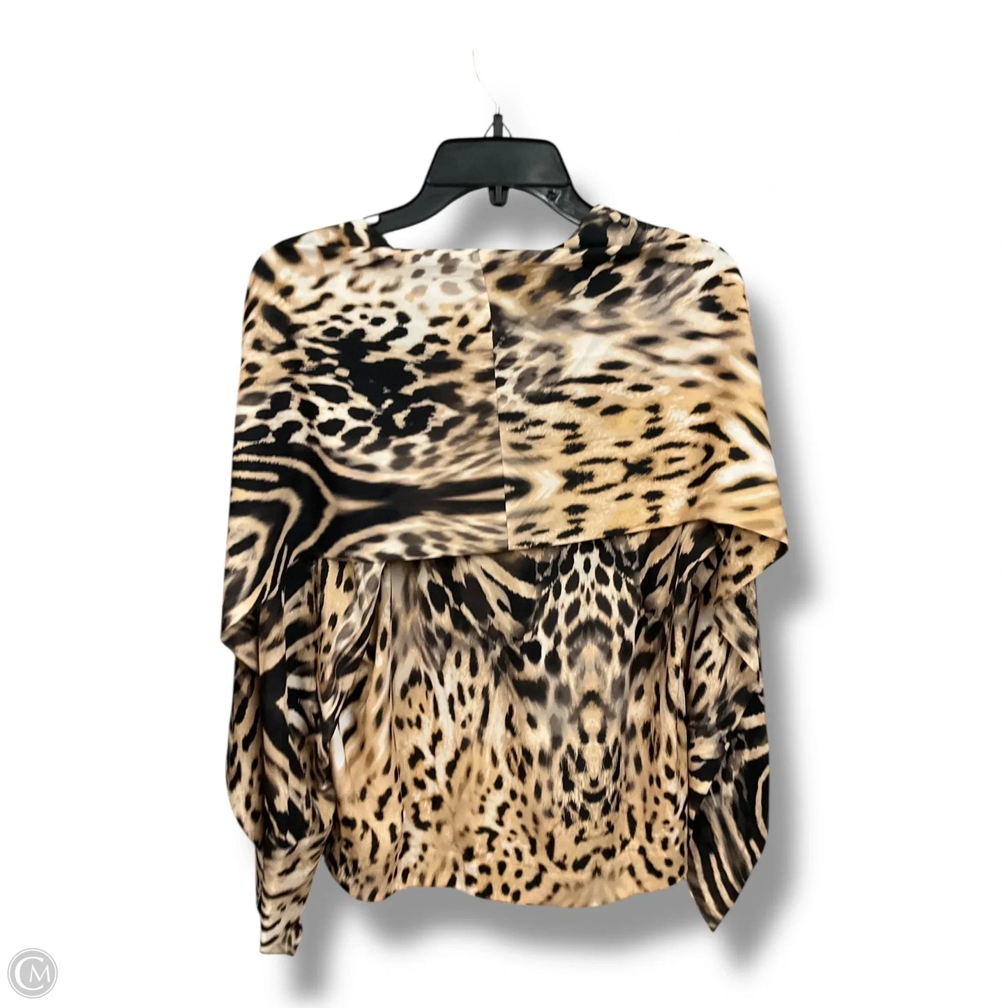 Top Long Sleeve By Chicos In Animal Print, Size: L