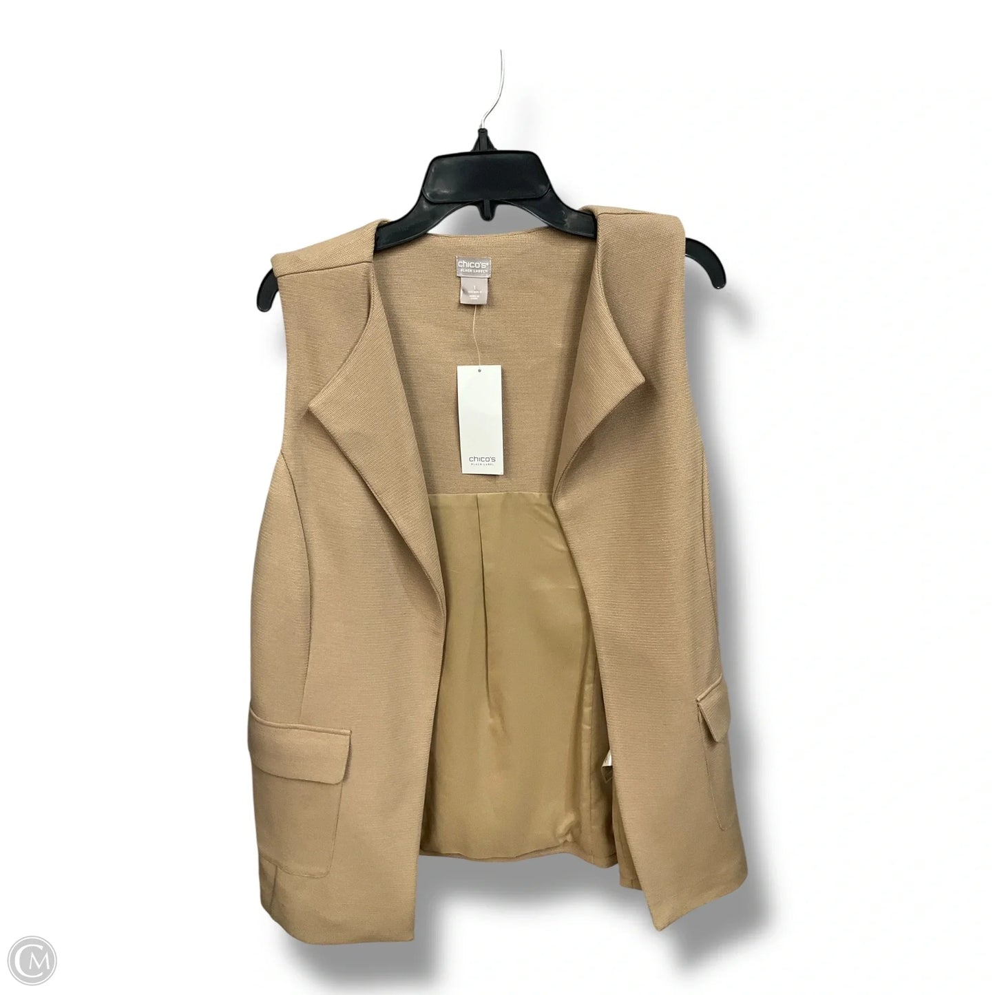 Vest Other By Chicos In Tan, Size: M