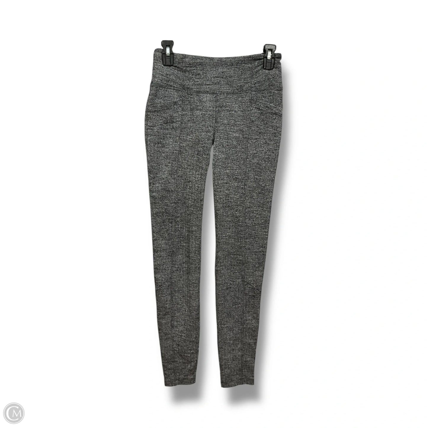 Athletic Leggings By Athleta In Grey, Size: S