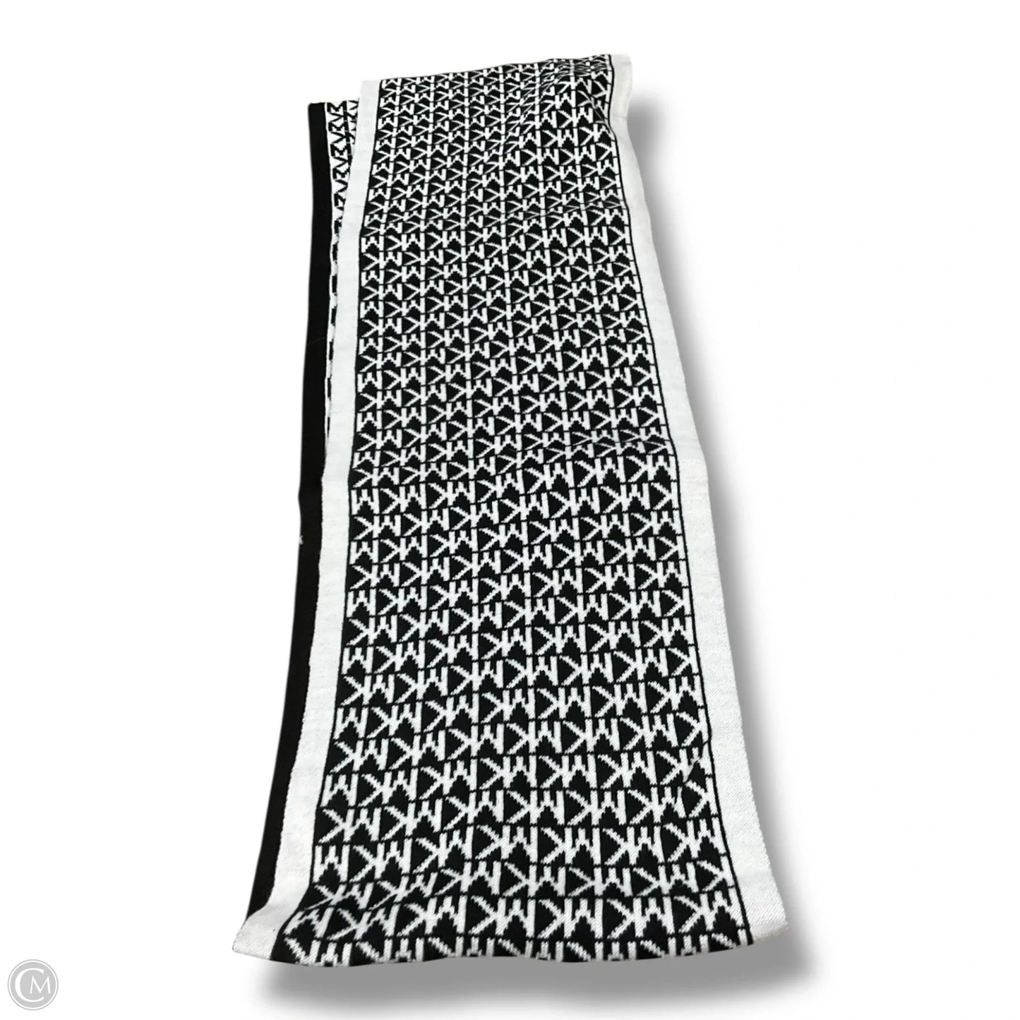 Scarf Winter By Michael By Michael Kors In Black & White