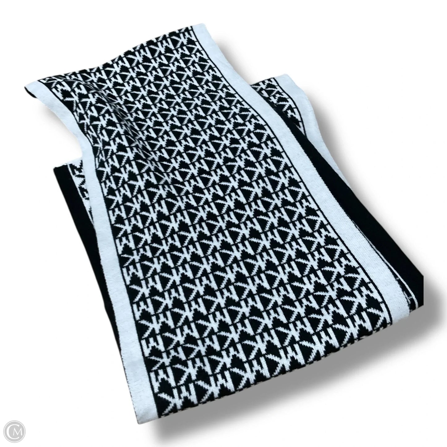 Scarf Winter By Michael By Michael Kors In Black & White
