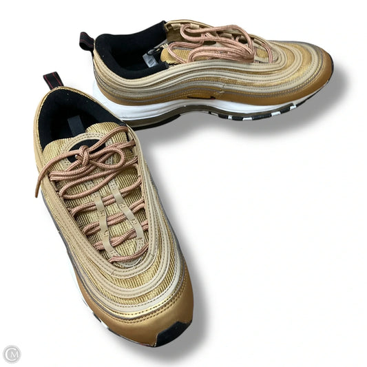 Shoes Sneakers By Nike In Gold, Size: 10