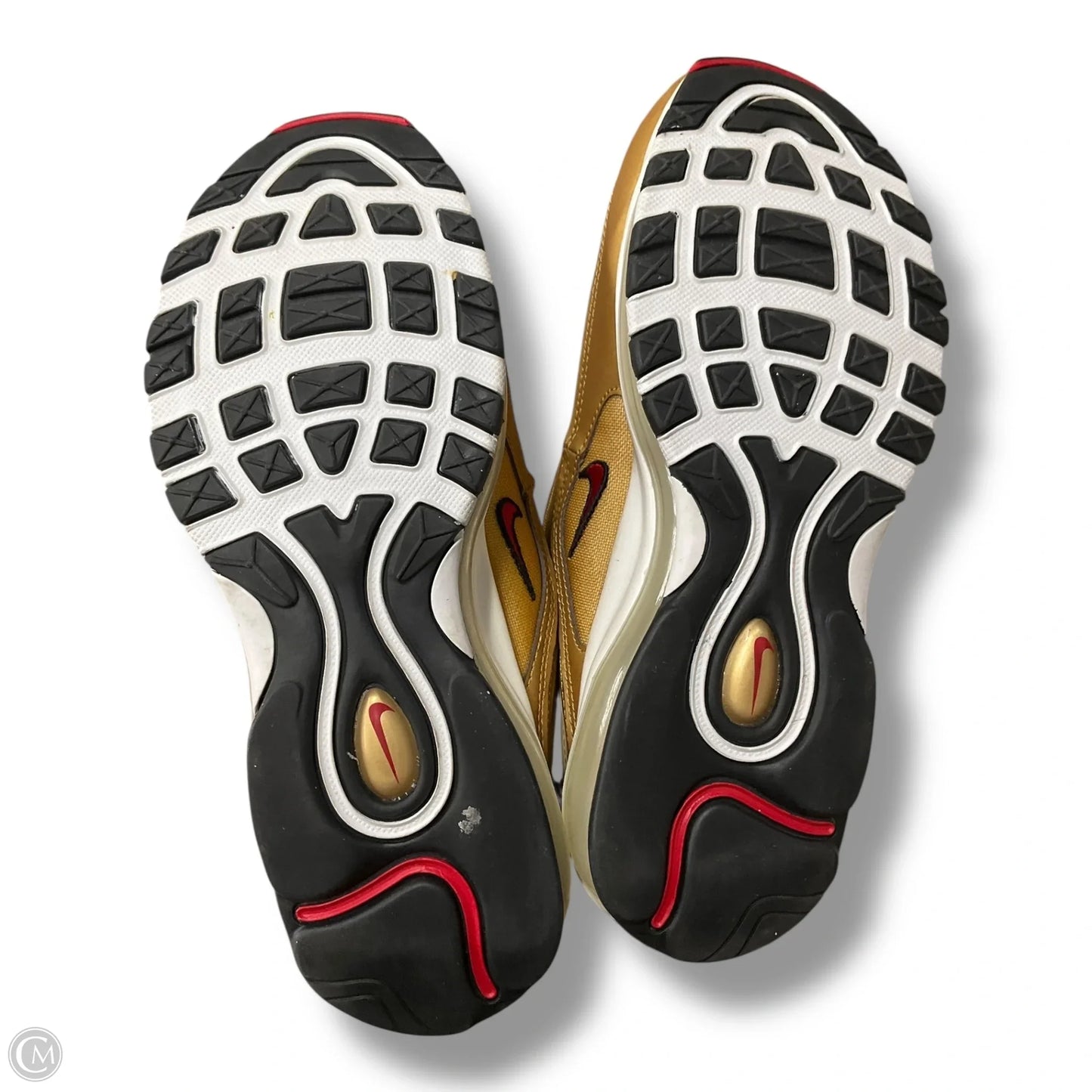 Shoes Sneakers By Nike In Gold, Size: 10