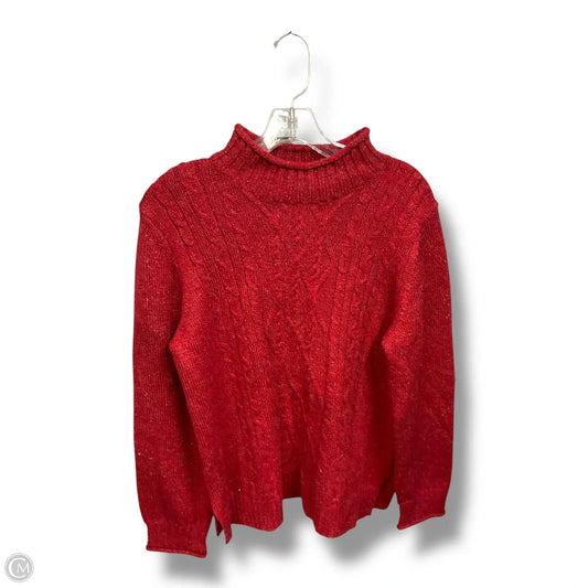 Sweater By Alfred Dunner In Red, Size: Lp