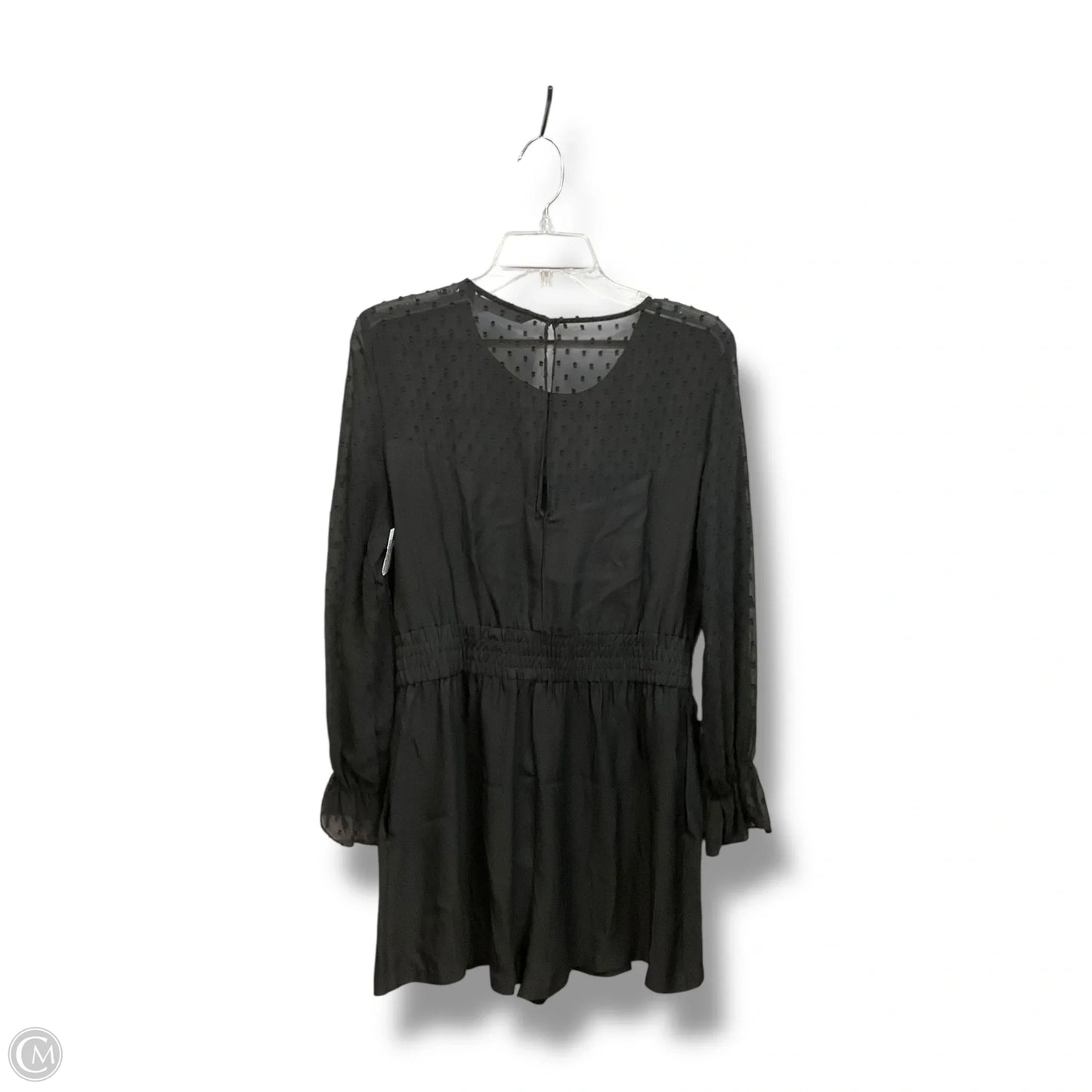 Dress Casual Short By Zara Basic In Black, Size: L