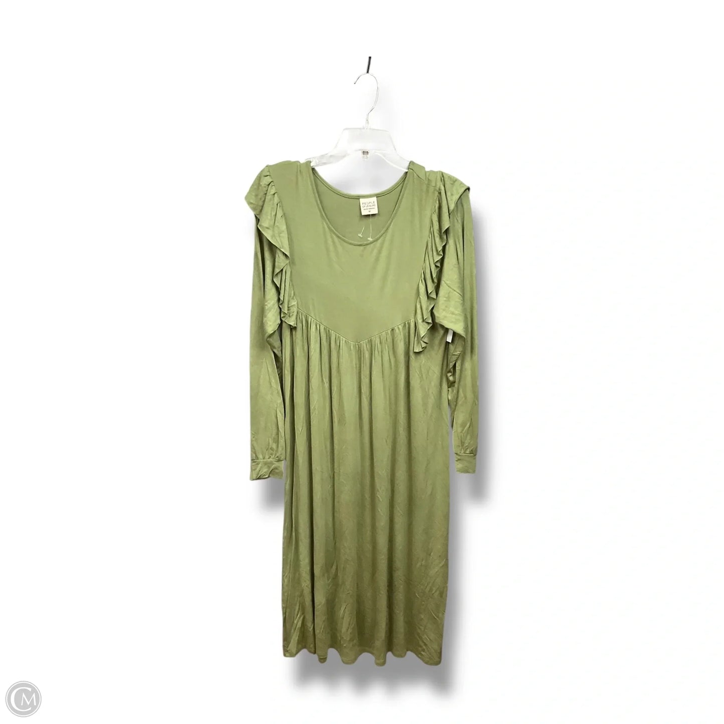 Dress Casual Maxi By Clothes Mentor In Green, Size: M
