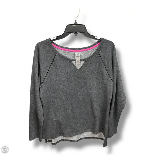 Sweatshirt Crewneck By Champion In Grey, Size: L