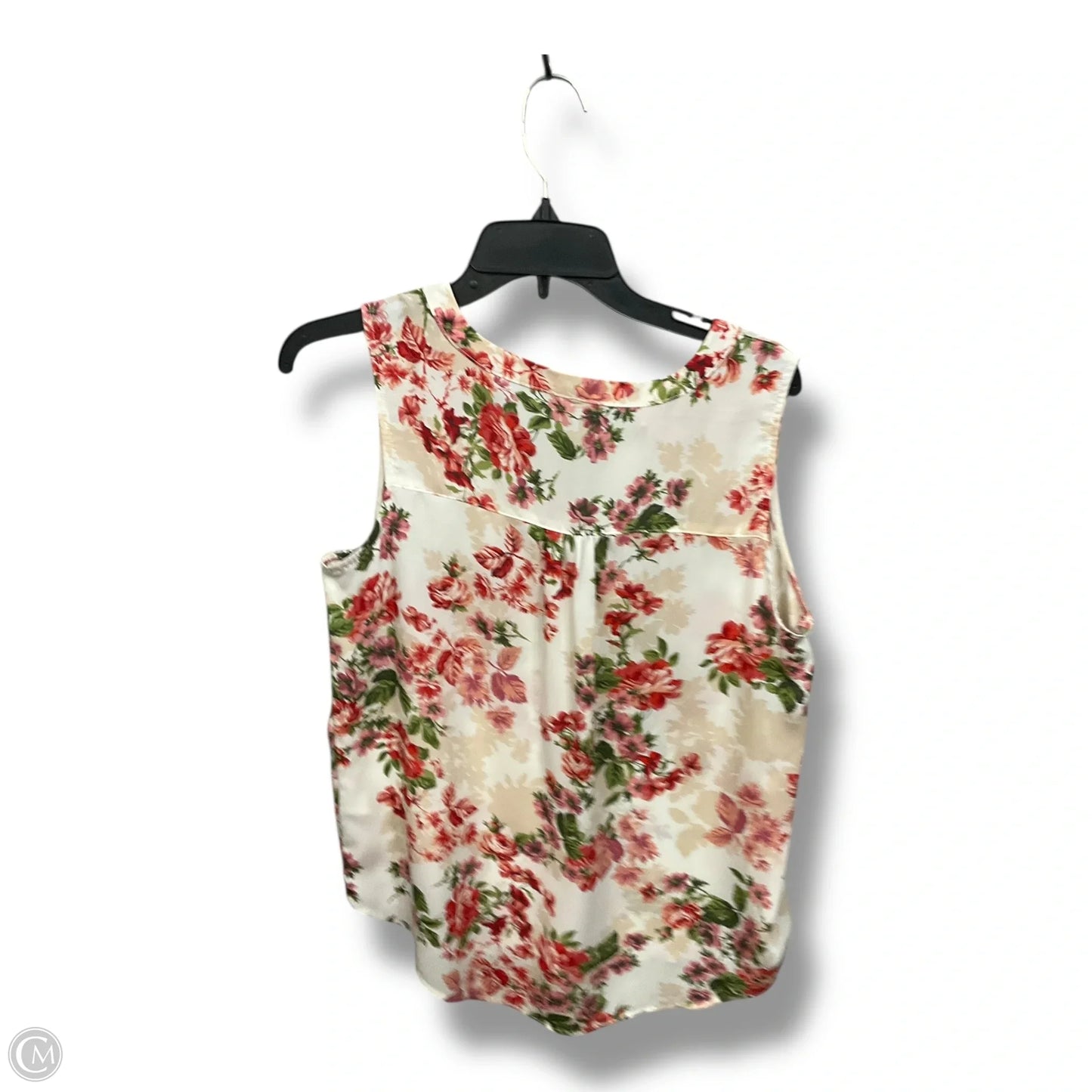 Blouse Sleeveless By Maurices In Floral Print, Size: L