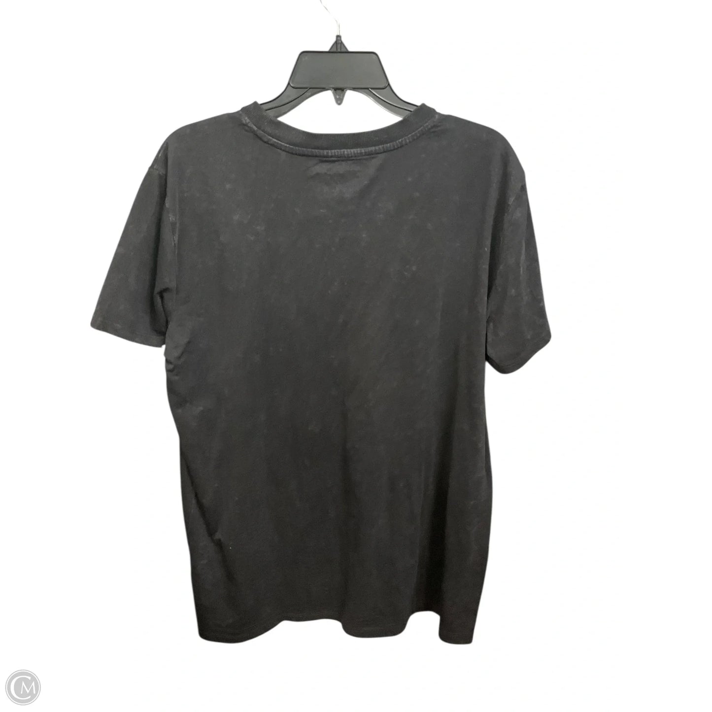 Top Short Sleeve Basic By Maurices In Black, Size: M