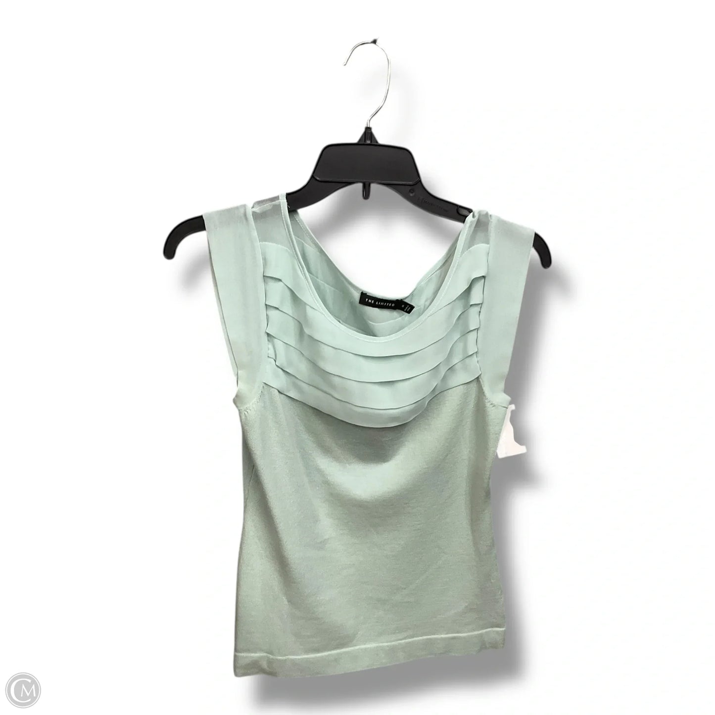 Top Sleeveless Basic By Limited In Green, Size: S