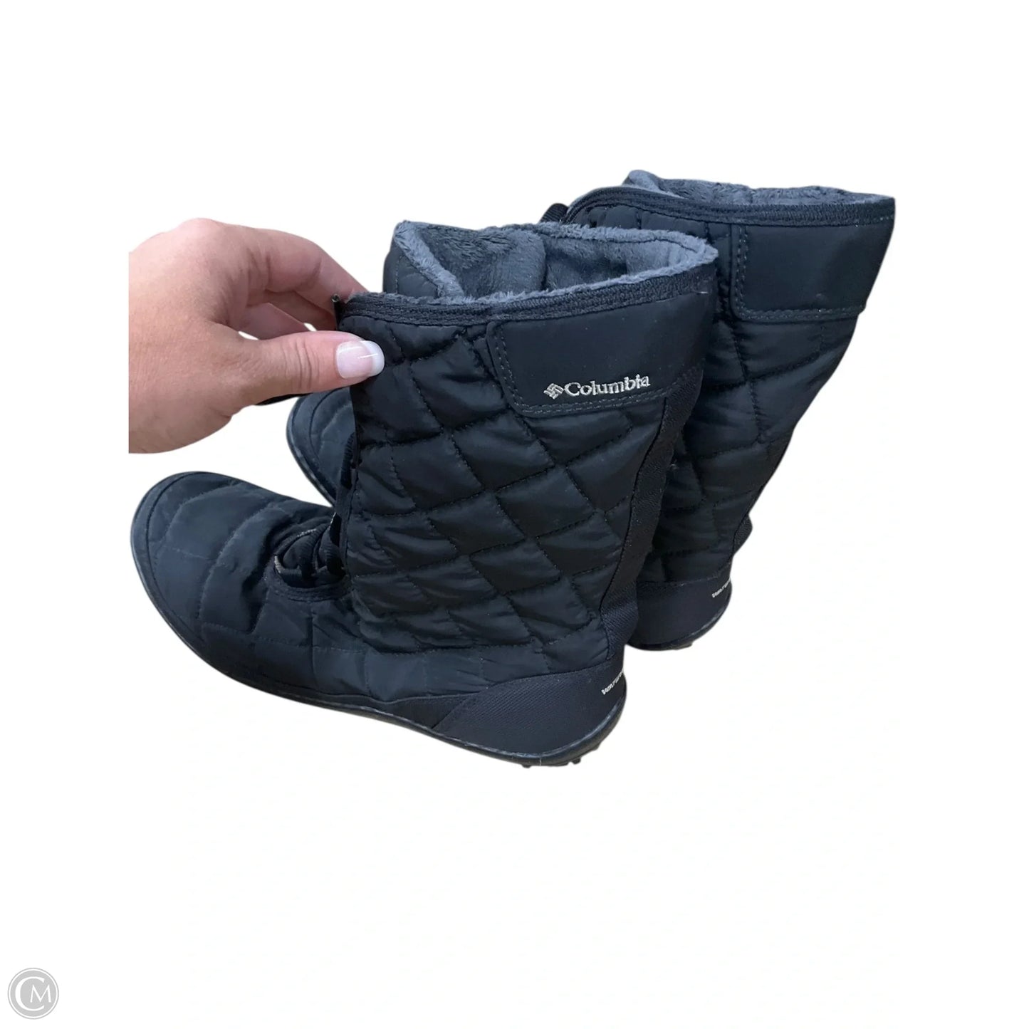 Boots Snow By Columbia In Black, Size: 10