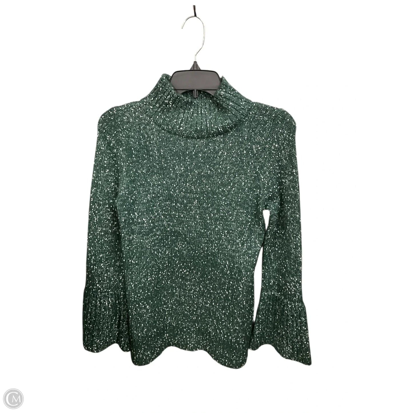 Sweater By Ann Taylor In Green, Size: S